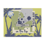 On the Top Rock Climbing Tshirts and Gifts Postcards