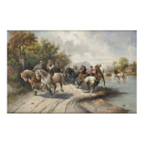 On the Way to the Horse Fair posters