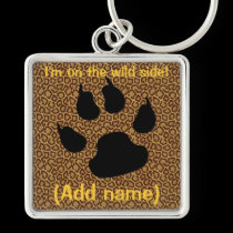 On the Wild Side Keychain keychains