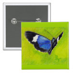 On the Wings aceo Butterfly Button buttons
