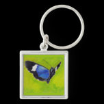 On the Wings aceo Butterfly Keychain keychains