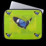 On the Wings aceo Butterfly Laptop Sleeve laptop sleeves