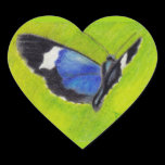On the Wings aceo Butterfly Sticker stickers