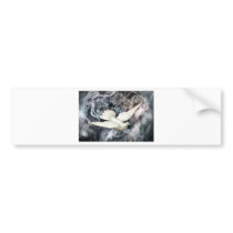 ON THE WINGS OF A DOVE BUMPER STICKER