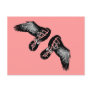 On the Wings of an athlete Running gift Postcard On the Wings of an athlete Running gift Postcard