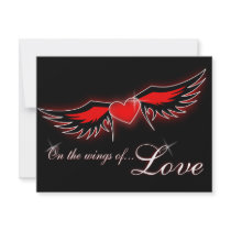 ON THE WINGS OF LOVE 2 invitations by THELOVESHACK ON THE WINGS OF LOVE 2 invitations