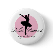 On Their Toes Pinback Button