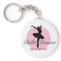 On Their Toes Key Chains
