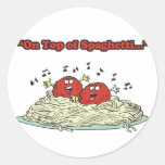 on top of spaghetti singing meatballs stickers
