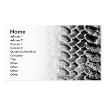 On Track Business Card Template