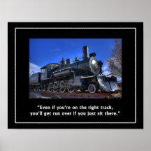 On Track Posters