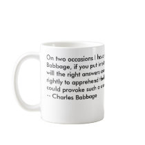 On two occasions I have been asked,--"Pray, Mr.... Coffee Mugs