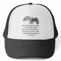 On wings like Eagles - Is 40:31 Mesh Hats