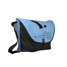 On Wings Like Eagles Messenger Bag
