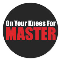 On Your Knees for Master Stickers