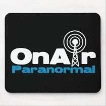 OnAir Paranormal Logo for Dark Colors mousepads by APRAStore OnAir Paranormal Logo for Dark Colors mousepads