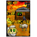 Cover from ONCE A JOLLY SWAGMAN on womens TSHIRT ONCE A JOLLY SWAGMAN WOMENS SHIRT