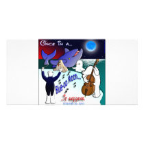 ONCE IN A BLUE MOON PHOTO CARD TEMPLATE