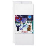 ONCE IN A BLUE MOON CUSTOMIZED RACK CARD