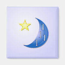 Once in a Blue Moon Refrigerator Magnet
