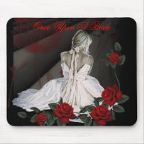 Once Upon A Bride mousepads