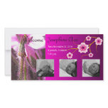Once Upon a Garden, Baby Announcement ~ Pink photo cards