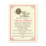 Once upon a time... Baby Shower Invitation Post Cards