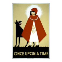 Once Upon a Time - WPA Poster - posters