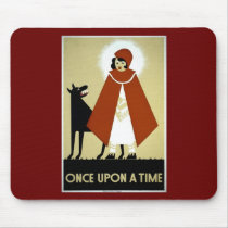 Once Upon a Time - WPA Poster - mousepads
