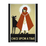 Once Upon a Time - WPA Poster - Postcards