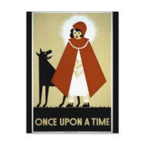Once Upon a Time - WPA Poster - postcards