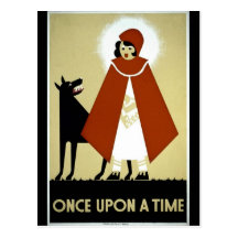Once Upon a Time - WPA Poster - Postcards