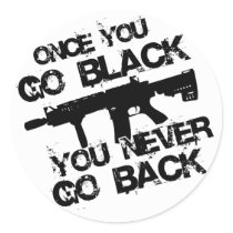 Once you go.... stickers