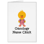 Oncology Nurse Chick Greeting Card
