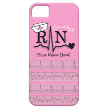 Oncology Nurse Design iPhone 5 Barely There Case iPhone 5 Cover