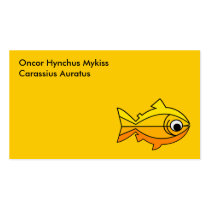 Oncor Hynchus Mykiss Carassius Auratus business cards by Danforel Oncor Hynchus Mykiss Carassius Auratus business cards