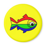 Oncor Hynchus Mykiss - Raibow Trout Fridge Magnet