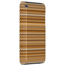 Onda Chevron Brown iPod Case-Mate Coberturas