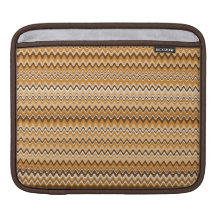 Onda Chevron Brown Mangas De iPad