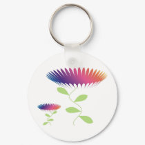 One abstract flower gift products keychains by cleosclassics One abstract flower gift products keychains