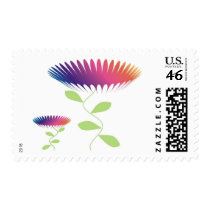 One abstract flower gift products stamps