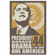 obama one america t-shirt