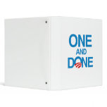 ONE AND DONE BINDERS