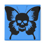One Bad Ass Butterfly magnets