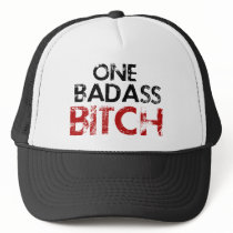 One Badass Bitch Trucker Hat