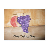 One Being One fruit post postcards