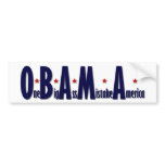 One Big Ass Mistake America bumper stickers
