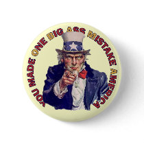 One Big Ass Mistake America Pins