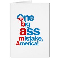 One big ass mistake, America - Cards