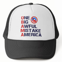 One Big Awful Mistake, America Trucker Hat